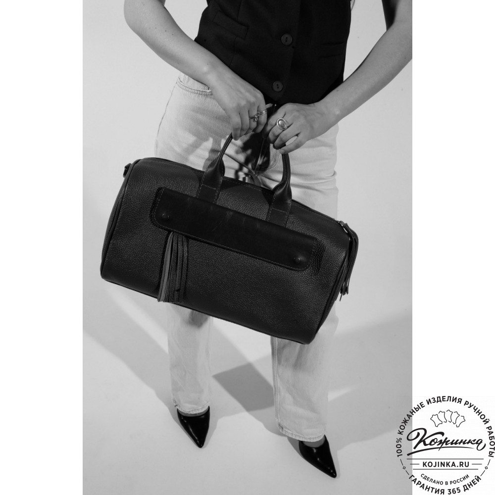  Женская кожаная сумка "Византия" (бежевый)